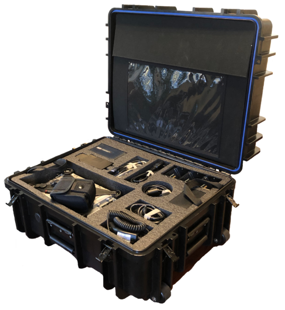 Savi portable deployment kit PDK iii is cutting edge logistics technology for military personnel in the field